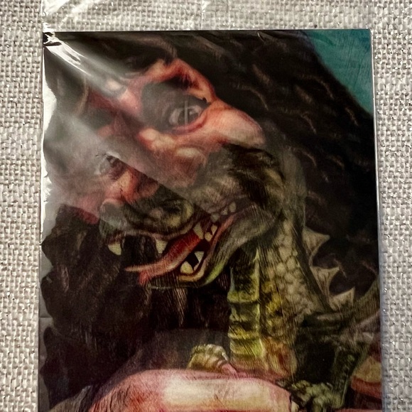 Harry Potter RUBEUS HAGRID Lenticular 3D Card #6/12 Choc Frog SEALED - 2004 - Picture 5 of 5